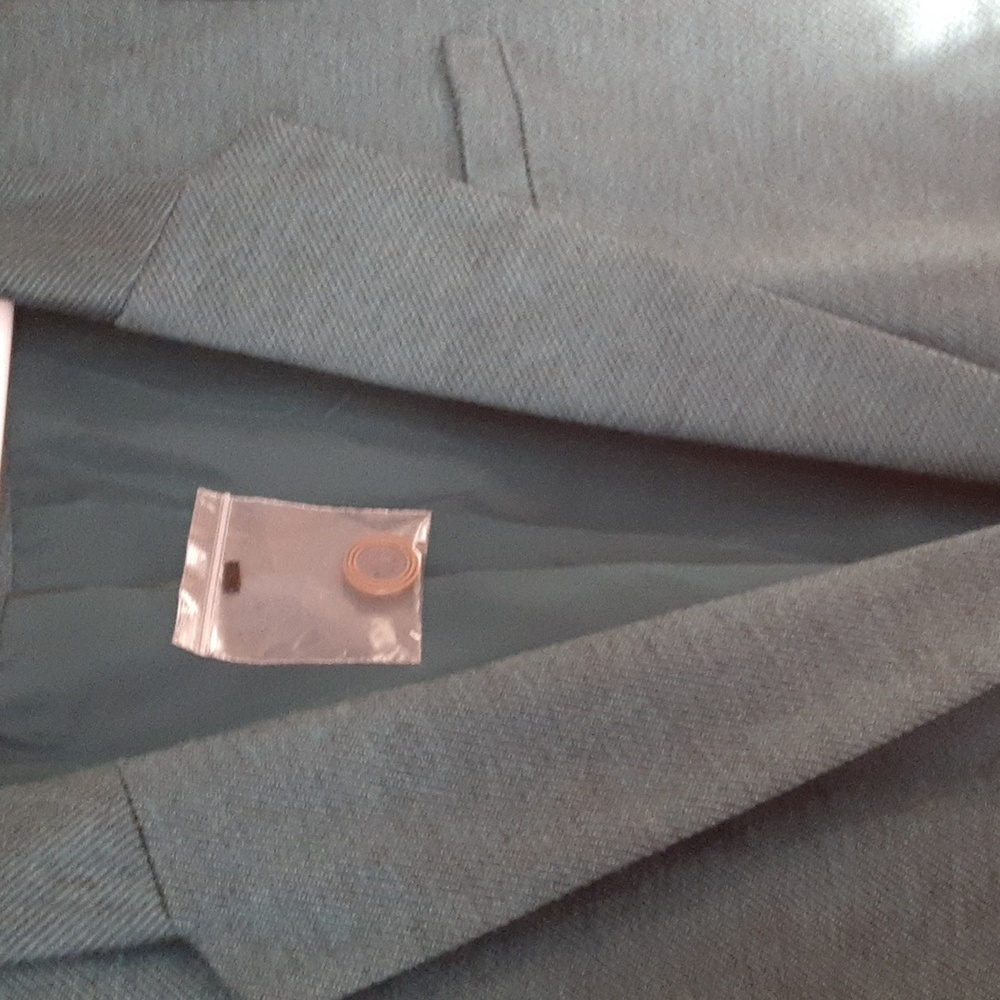 The Limited sz XL green blazer polyester and rayon blend NWT Pit To Pit 22 Inche - Picture 5 of 7